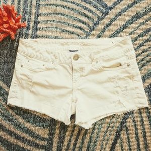 American Eagle Distressed Tomgirl Shorts